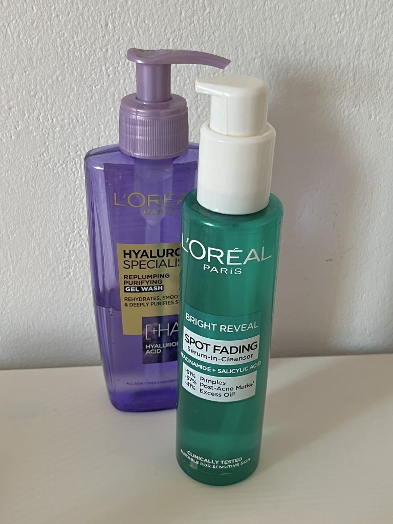 L’Oreal Bright Reveal Serum in cleanser gel za čišćenje