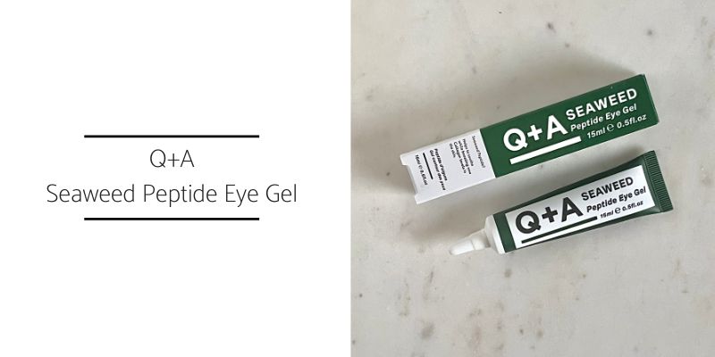 Q+A Seaweed Peptide Eye Gel Recenzija